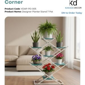 Designer Planter Stand 7 Pot