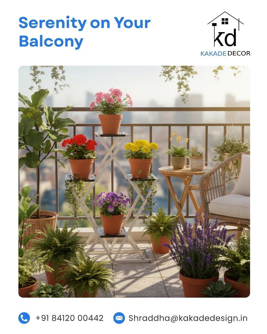 Designer Planter Stand 4 Pot - Image 6