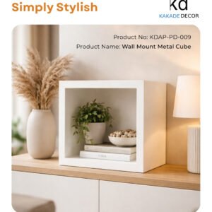 Wall Mount Metal Cube