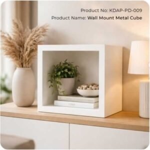 Wall Mount Metal Cube