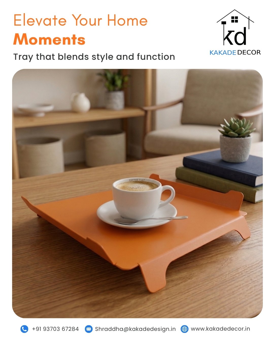 Flip Serve Metal Serving Tray - Image 4